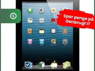 Apple iPad 4 16GB WiFi (Sort) - Grade B - tablet
