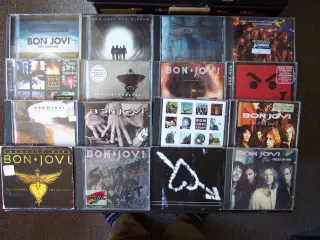 .BON JOVI CDer sælges stykvis