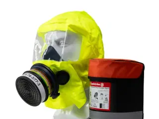 Flugthætte ved brand eller/og kemikalieemissionsulykke SR77-3 ABEK1-CO-P3 M/L