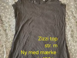 Ny zizzi top stadig  med mærke på