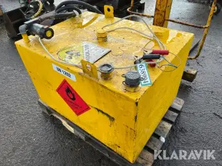 Dieseltank Thyholm Olievervice med pumpe og pistol