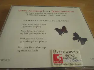 BENNY ANDERSEN. 93 Digte. Lydbog.