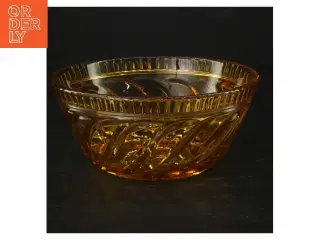 Glasskål (str. H. 6,5 cm. ø. 15,5 cm)