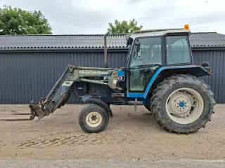 Ford 6640 SL Årg. 1994 med Ålø 640 frontlæsser. 