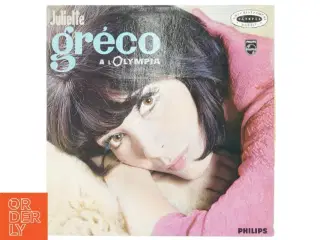 Juliette Gréco vinylplade fra Philips