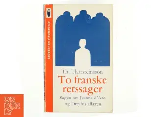 To franske retssager af Th. Thorsteinsson (bog)