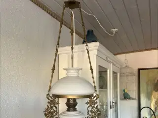 GL. olielampe monteret med El