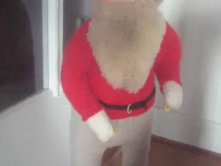 NISSEFAR - stor, flot, håndarbejde - HELT USÆDVANL