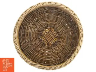 Rund kurv i naturlig flet (str. Ø 33 cm)