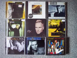 .STING  CDer sælges stykvis                       