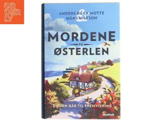 Døden går til fremvisning : en puslespilskrimi af Anders De la Motte (Bog)
