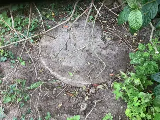 Beton dæksel Ø77cm