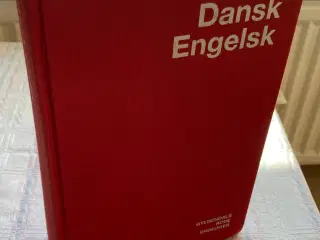 Dansk-Engelsk ordbog fra Gyldendals Røde Ordbøger