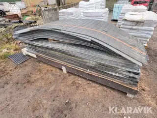 Køreplader plast 63 styk