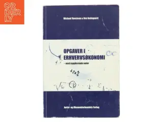 Opgaver i erhvervsøkonomi - med supplerende noter (Bog)