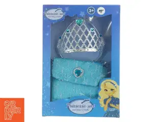 Prinsesse sæt med tiara og taske (str. 27 x 19 x 5 cm)