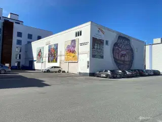 Delvist opvarmet lager ved Odense Havn