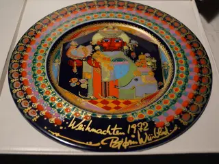 Bjørn Wiinblad platte fra 1972 i org. æske