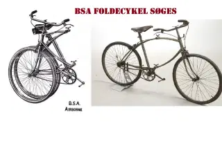 BSA Faldskærms / Foldecykler,