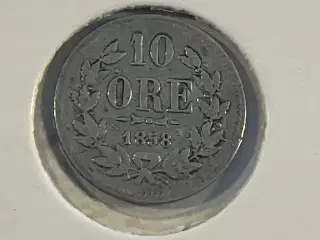 10 Øre 1858 Sweden