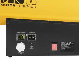 Gasvarmekanon – 60 kW – 510 m²