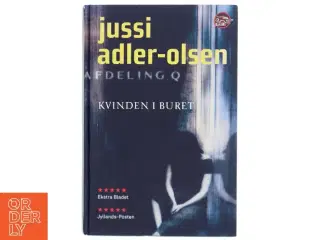 Krimiroman &#39;Kvinden i buret&#39; af Jussi Adler-Olsen fra Politikens Forlag