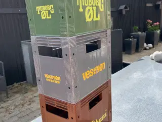 3 x 12 stk. ølkasser 