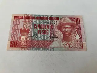50 Pesos Guinea-Bissau 1990