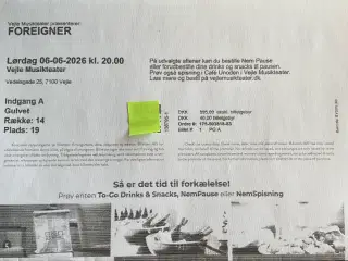 Koncert med Foreigner