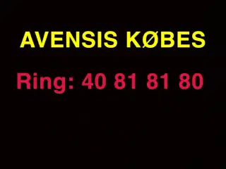 Opkøber Avensis