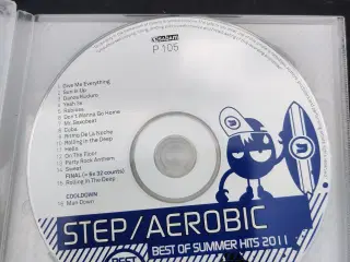CD Step&Dance og CD Step/Aerobic 