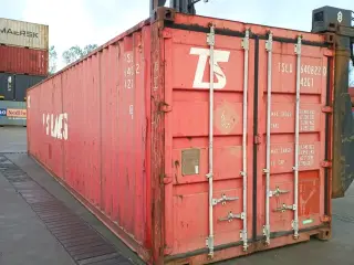 40' fods vind og vandtæt container i Aarhus