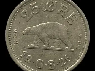 25 øre 1926 Grønland