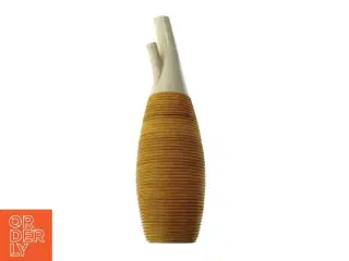 Vase i træ fra Ukendt (str. HØ:60x13cm)