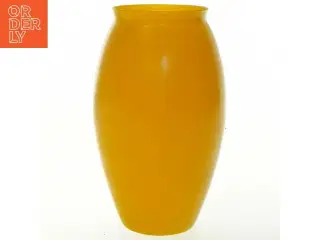 Gul vase (str. 23x13 cm)