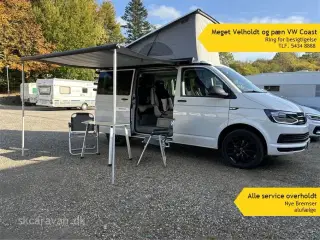 2019 - VW California Coast   MEGET Pæn og velholdt campingvogn