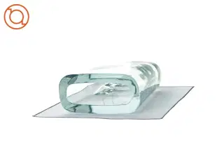 Vase i tykt glas (str. 15 cm)