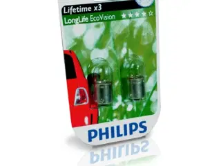 Philips Longlife EcoVision R5W 12V - Sæt