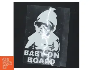 Baby on Board sticker (str. 15x11 cm)