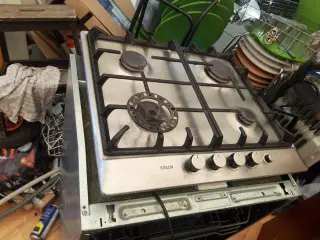 Gas kogeplade i rustfristål.