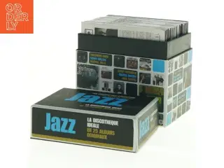 Jazz CD-samling (str. 13 x 9 x 13 cm)