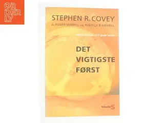 Det vigtigste først (Bog)