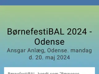 Billetter til Børne festival Odense