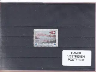 Dansk Vestindien Samling - Protestmærke - Postfrisk