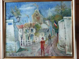 MOGENS VANTORE - ( 1895 - 1977 ) - oliemaleri