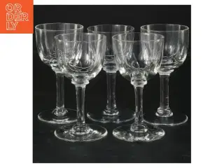 Sæt med 5 vinglas (str. 10 cm. 5 styk)