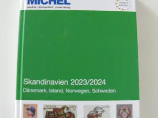 Michel frimærkekatalog Skandinavien 2023/2024