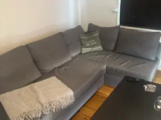 IKEA Hjørnesovesofa med chaiselong og topmadras