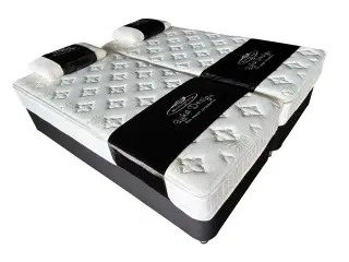 2stk. Luka Design enkeltsenge størrelse 90x200cm med 2 latex puder