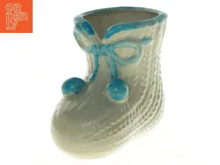Vintage Keramik barnesko vase (str. 9 x 10 cm)